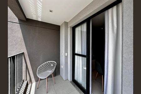 Studio para alugar com 26m², 1 quarto e sem vagaSacada