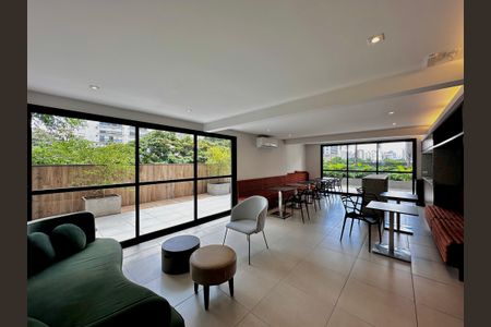 Studio para alugar com 26m², 1 quarto e sem vagaÁrea comum - Salão de festas