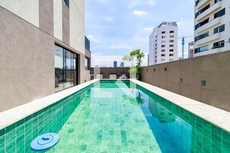 Studio para alugar com 26m², 1 quarto e sem vagaPiscina