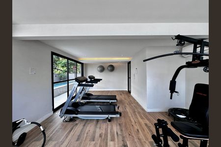 Studio para alugar com 26m², 1 quarto e sem vagaAcademia