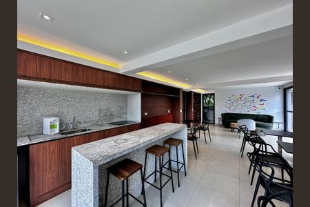 Studio para alugar com 26m², 1 quarto e sem vagaÁrea comum - Salão de festas