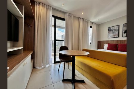 Studio para alugar com 26m², 1 quarto e sem vagaSala