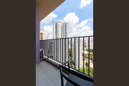 Studio para alugar com 29m², 1 quarto e sem vagaVaranda