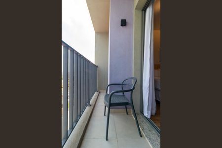 Studio para alugar com 29m², 1 quarto e sem vagaVaranda