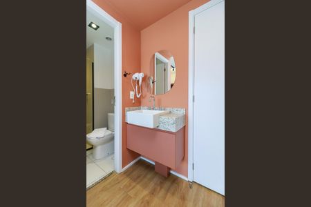 Studio para alugar com 29m², 1 quarto e sem vagaBanheiro