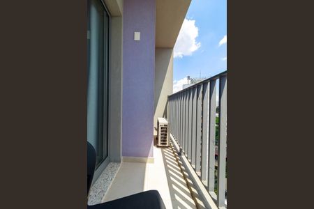 Studio para alugar com 29m², 1 quarto e sem vagaVaranda