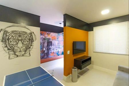 Apartamento para alugar com 37m², 2 quartos e sem vaga Apartamento para alugar com 37m², 2 quartos e sem vagaÁrea comum - Salão de Jogos