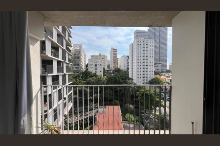 Studio para alugar com 28m², 1 quarto e sem vagaSacada