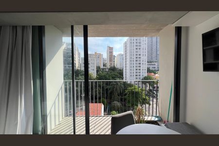 Studio para alugar com 28m², 1 quarto e sem vagaSacada