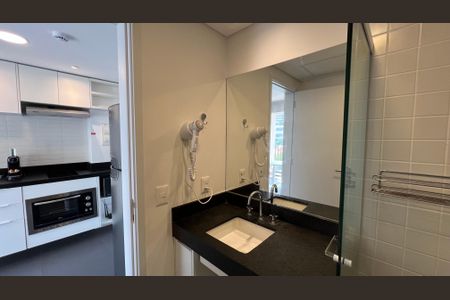 Studio para alugar com 28m², 1 quarto e sem vagaBanheiro