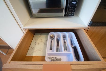 Apartamento para alugar com 28m², 1 quarto e sem vagaCozinha