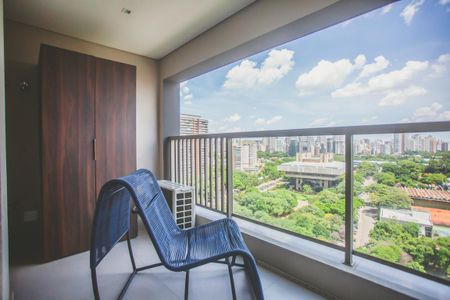 Apartamento para alugar com 58m², 1 quarto e sem vagaVaranda Sala de Jantar