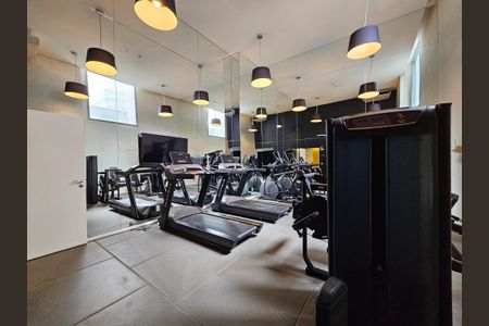 Studio para alugar com 25m², 1 quarto e sem vaga Studio para alugar com 25m², 1 quarto e sem vagaÁrea comum - Academia