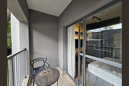 Studio para alugar com 25m², 1 quarto e sem vaga Studio para alugar com 25m², 1 quarto e sem vagaVaranda