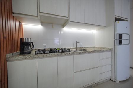 Cozinha de apartamento para alugar com 2 quartos, 70m² em Ingleses Norte, Florianópolis