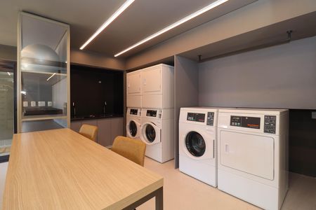 Studio para alugar com 26m², 1 quarto e sem vagaAcademia / Lavanderia