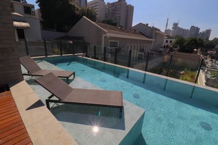Studio para alugar com 26m², 1 quarto e sem vagaPiscina