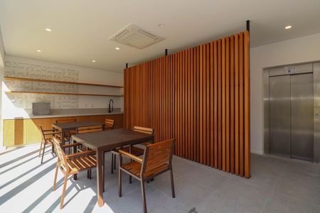 Studio para alugar com 26m², 1 quarto e sem vagaSalão de Festas
