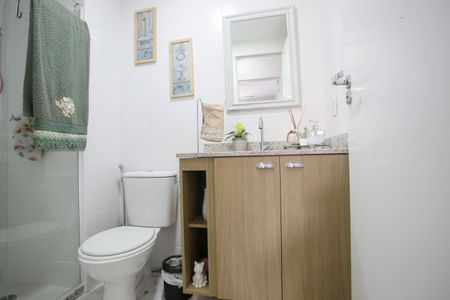 Apartamento para alugar com 55m², 2 quartos e 1 vagaBanheiro Social