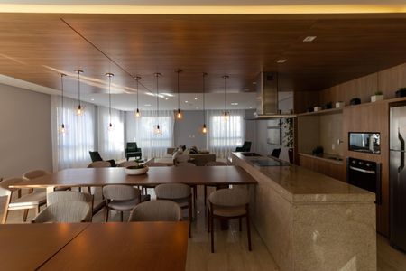 Apartamento à venda com 56m², 2 quartos e 1 vagaÁrea comum - Salão de festas