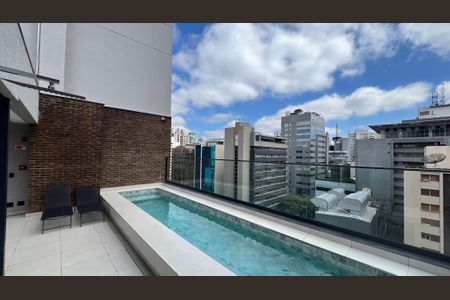 Studio à venda com 25m², 1 quarto e sem vagaÁrea comum - Piscina