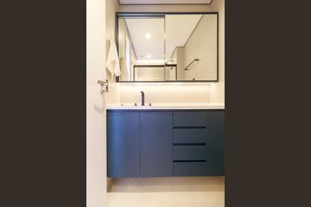 Studio para alugar com 30m², 1 quarto e sem vaga Studio para alugar com 30m², 1 quarto e sem vagaBanheiro