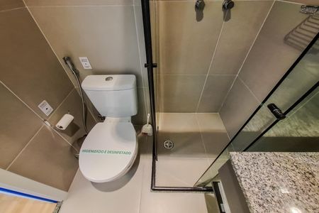 Studio para alugar com 22m², 1 quarto e sem vaga Studio para alugar com 22m², 1 quarto e sem vagaBanheiro