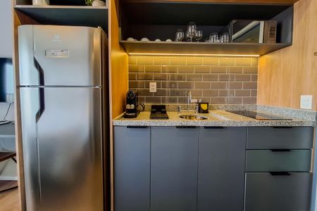 Studio para alugar com 22m², 1 quarto e sem vaga Studio para alugar com 22m², 1 quarto e sem vagaCozinha