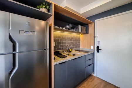 Studio para alugar com 22m², 1 quarto e sem vaga Studio para alugar com 22m², 1 quarto e sem vagaCozinha