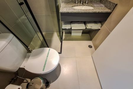 Studio para alugar com 22m², 1 quarto e sem vaga Studio para alugar com 22m², 1 quarto e sem vagaBanheiro
