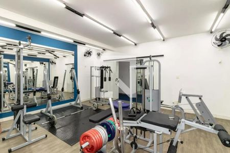 Apartamento para alugar com 35m², 1 quarto e 1 vaga Apartamento para alugar com 35m², 1 quarto e 1 vagaÁrea comum - Academia