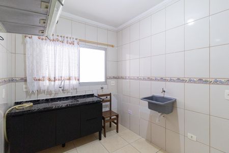 Casa para alugar com 55m², 2 quartos e sem vagaCozinha e área de serviço