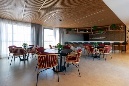 Studio à venda com 31m², 1 quarto e sem vagaRooftop - Lounge