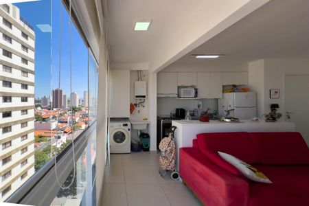 Apartamento à venda com 45m², 1 quarto e 1 vagaVaranda