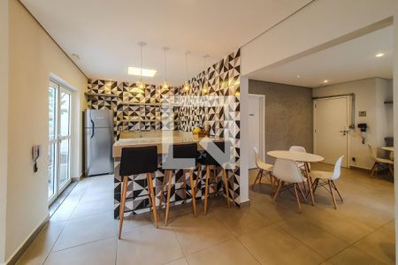 Apartamento à venda com 45m², 1 quarto e 1 vagaEspaço gourmet