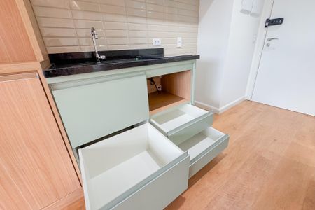 Studio à venda com 22m², 1 quarto e sem vagaCozinha