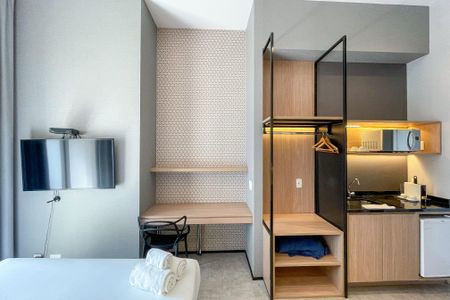 Studio para alugar com 24m², 1 quarto e sem vaga Studio para alugar com 24m², 1 quarto e sem vagaStudio
