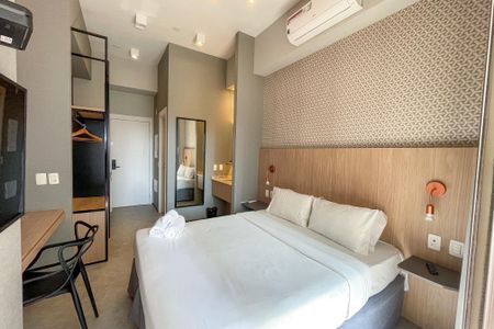 Studio para alugar com 24m², 1 quarto e sem vaga Studio para alugar com 24m², 1 quarto e sem vagaStudio