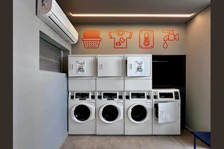 Studio para alugar com 22m², 0 quarto e sem vagaÁrea comum - Lavanderia
