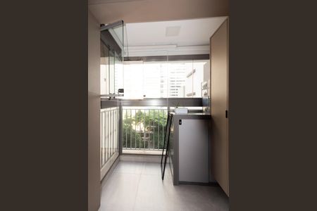 Apartamento à venda com 34m², 1 quarto e sem vagaVaranda