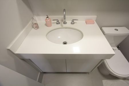 Apartamento à venda com 34m², 1 quarto e sem vagaBanheiro da Suíte