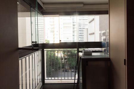 Apartamento à venda com 34m², 1 quarto e sem vagaVaranda