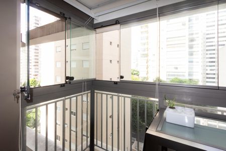 Apartamento à venda com 34m², 1 quarto e sem vagaVaranda