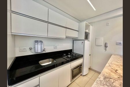 Studio à venda com 35m², 1 quarto e 1 vagaCozinha