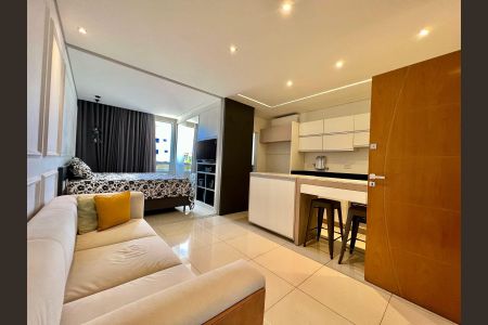 Studio à venda com 35m², 1 quarto e 1 vagaSala
