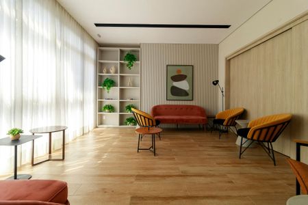 Apartamento para alugar com 27m², 1 quarto e sem vagaÁrea comum - Salão de festas