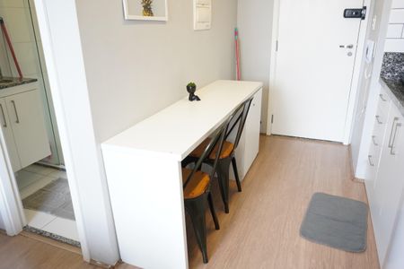 Cozinha de kitnet/studio para alugar com 1 quarto, 20m² em Brás, São Paulo