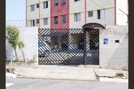 Apartamento para alugar com 57m², 2 quartos e 1 vagaFachada e placa 