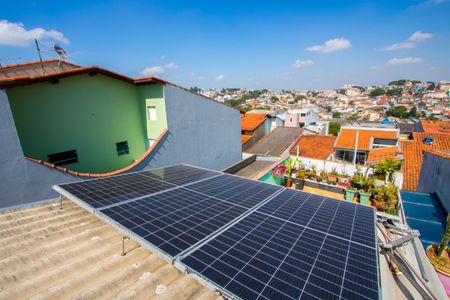 Casa à venda com 160m², 2 quartos e 2 vagasPlacas solares do imóvel