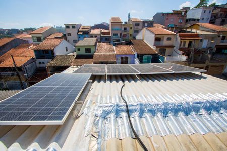 Casa à venda com 160m², 2 quartos e 2 vagasPlacas solares do imóvel